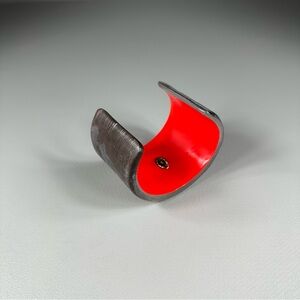 y2k Alexis Bittar Handcrafted Lucite Open-Back Cuff Bracelet